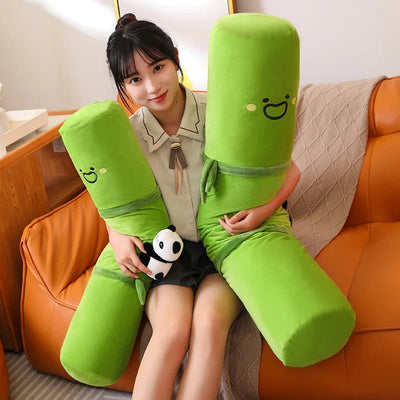 Bamboo Plushie Body/Neck Pillow, 22-55" | 55-140 cm plush toy – – – Image 7 | Plushie Produce