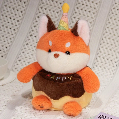 Birthday Cupcake Stuffed Animals, 12" | 30 cm plush toy – – Fox Cake – Image 9 | Plushie Produce