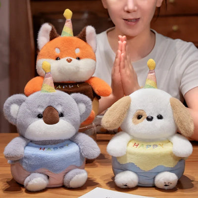 Birthday Cupcake Stuffed Animals, 12" | 30 cm plush toy – – – Image 1 | Plushie Produce