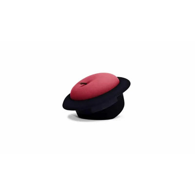 Black Hat & Apple Ottoman – Whimsical Home Decor plush toy – – – Image 6 | Plushie Produce