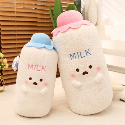 Bottle of Milk Plushie – Cute Plush Toy in Blue or Pink plush toy – – – Image 1 | Plushie Produce