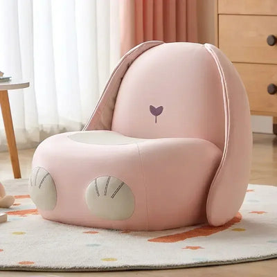 Bunny-Themed Children's Reading Chair - Two Colors plush toy – – Pink – Image 3 | Plushie Produce