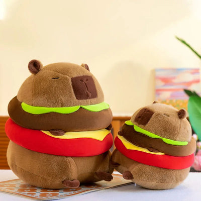 Capybara Hamburger Plushie – Stuffed Animal Toy plush toy – – – Image 5 | Plushie Produce