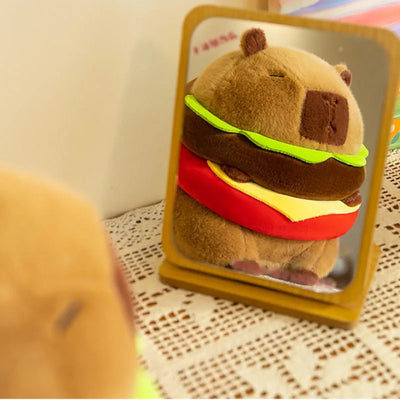 Capybara Hamburger Plushie – Stuffed Animal Toy plush toy – – – Image 6 | Plushie Produce