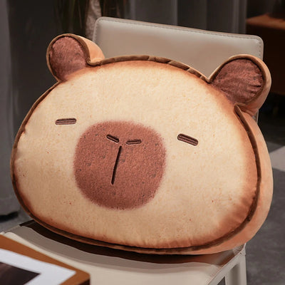 Capybara/Cat Cookie Plushie – Jumbo Comfort in a Sweet Design plush toy – – light capybara – Image 9 | Plushie Produce