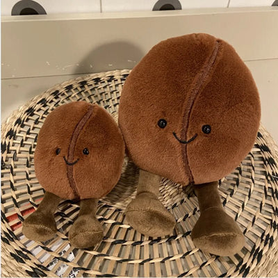 Coffee Bean Plushie, 5-8" | 13-21 cm plush toy – – – Image 4 | Plushie Produce
