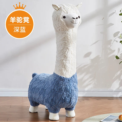 Cozy Alpaca Plushie Ottoman, Eight Colors plush toy – – – Image 2 | Plushie Produce