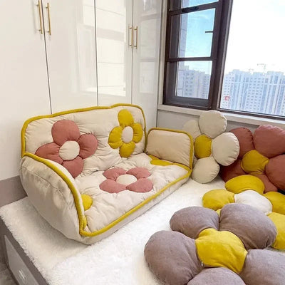 Cozy Blossom Children's Two-Seater Couch - Two Colors plush toy – – – Image 3 | Plushie Produce