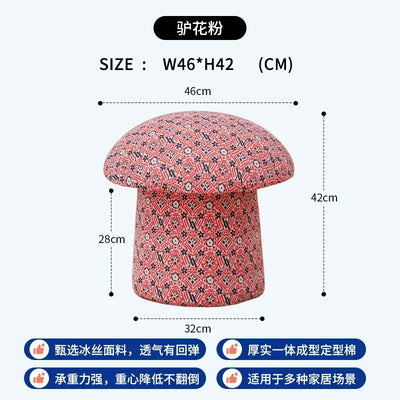 Cozy Cap Plush Mushroom Ottoman - Five Colors plush toy – – Donkey pollen – Image 11 | Plushie Produce