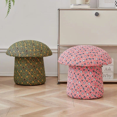Cozy Cap Plush Mushroom Ottoman - Five Colors plush toy – – – Image 2 | Plushie Produce
