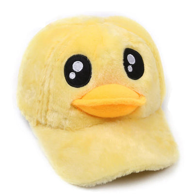 Cozy Cartoon Duck Baseball Cap for Kids (Ages 3–9) plush toy – – – Image 1 | Plushie Produce