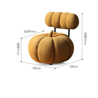 Cozy Pumpkin Plush Chair – Whimsical Comfort for All Ages plush toy – – – Image 6 | Plushie Produce
