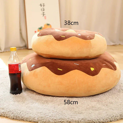 Donut Seat Cushion Plushie, Four Colors, 15" | 38 cm plush toy – – – Image 7 | Plushie Produce