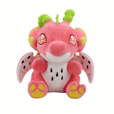 Dragon Stuffed Animal as a Dragon Fruit – 10" | 25 cm plush toy – – – Image 1 | Plushie Produce