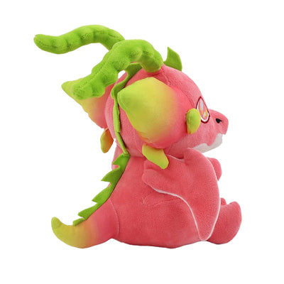 Dragon Stuffed Animal as a Dragon Fruit – 10" | 25 cm plush toy – – – Image 3 | Plushie Produce