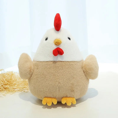 Plushie Farmhouse Chicken, 9" | 22 cm plush toy – – – Image 2 | Plushie Produce