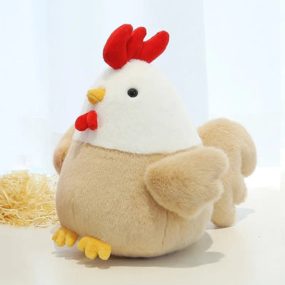 Plushie Farmhouse Chicken, 9" | 22 cm plush toy – – – Image 7 | Plushie Produce