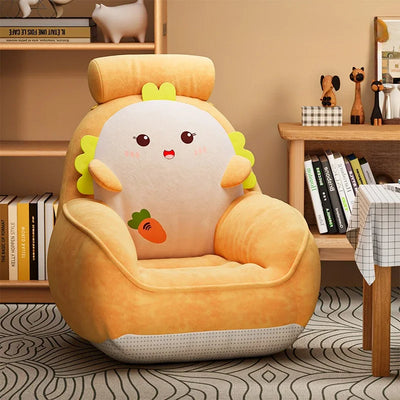 Food-Themed Children's Plushie Reading Chair plush toy – – carrot/ 50 – Image 11 | Plushie Produce