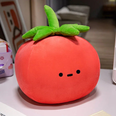 Fruit Plushies – A Minimalist and Cute Toy Food Collection plush toy – – Tomato – Image 7 | Plushie Produce