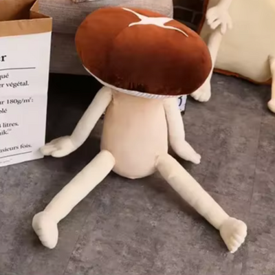 Funny Mushroom Plushie with Arms and Legs, 32" | 80 cm plush toy – – – Image 2 | Plushie Produce