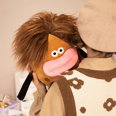 Funny Potato Plushie with Hair, 12-20" | 30-50 cm plush toy – – – Image 9 | Plushie Produce