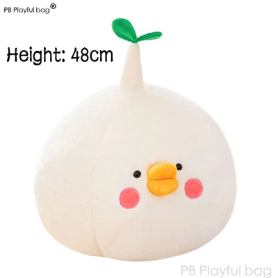 Garlic Duck Plushie, 11-19" | 28-48 cm plush toy – – ZG218-B – Image 7 | Plushie Produce