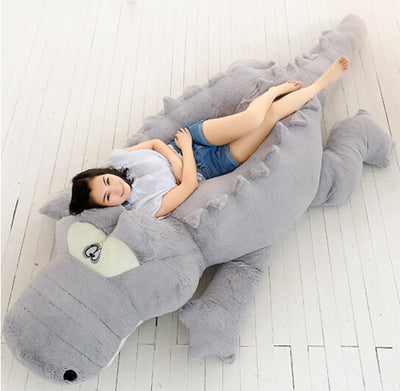 Giant 10-Foot Crocodile Plushie - World's Largest Commercial Stuffed Animal! plush toy – – – Image 10 | Plushie Produce