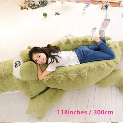 Giant 10-Foot Crocodile Plushie - World's Largest Commercial Stuffed Animal! plush toy – – – Image 6 | Plushie Produce