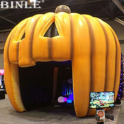 Giant Inflatable Jack-O'-Lantern Arch – Halloween Lawn Decoration plush toy – – 5m 16ftH – Image 1 | Plushie Produce
