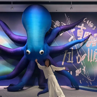 Giant Inflatable Octopus – Oversized Event & Lawn Decoration plush toy – – – Image 2 | Plushie Produce