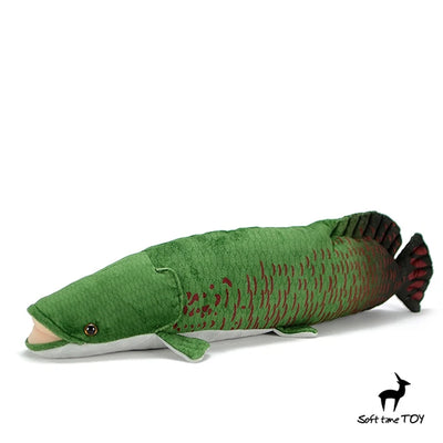 Giant Lifelike Arapaima Gigas Plush Toy, 20" | 50 cm plush toy – – – Image 1 | Plushie Produce