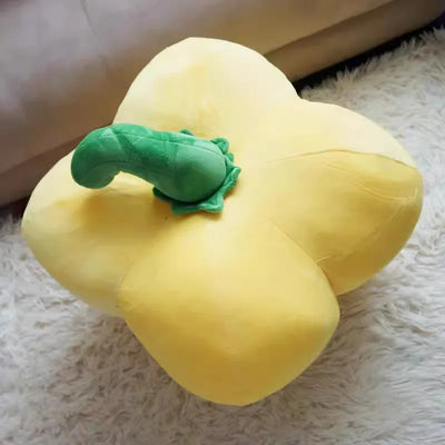 Giant Yellow Bell Pepper Plushie – Realistic Food Plush Toy plush toy – – – Image 3 | Plushie Produce