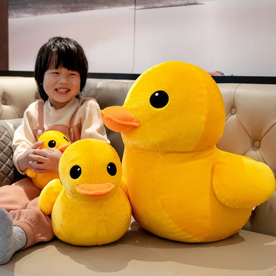 Giant Yellow Duck Plush Toy, 8-28" | 20-70 cm plush toy – – – Image 5 | Plushie Produce