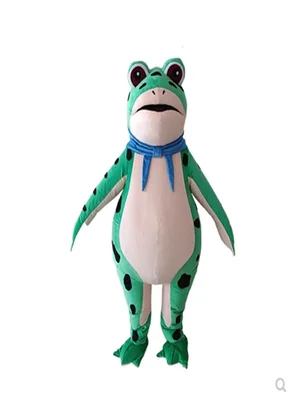 High Fidelity Inflatable Frog Costume – Green or Red plush toy – – Green – Image 8 | Plushie Produce