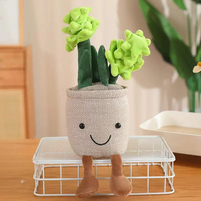 Hyacinth Flower Plushie, 14" | 35 cm plush toy – – 6 – Image 4 | Plushie Produce