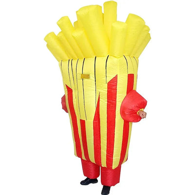 Inflatable Fries Costume – Food-Themed Fun for Any Event plush toy – – – Image 2 | Plushie Produce