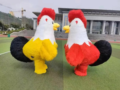 Inflatable Rooster Costume – Plush Mascot Suit in Two Colors plush toy – – – Image 4 | Plushie Produce