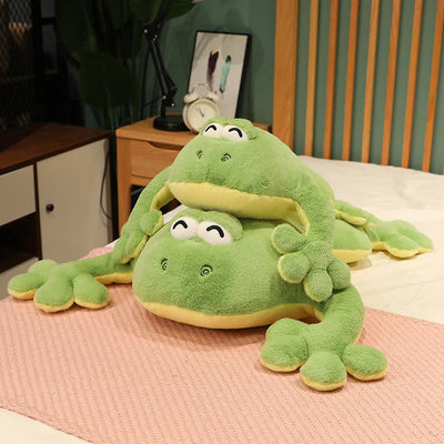 Jumbo Plush Frog, 24-39" | 60-100 cm plush toy – – – Image 8 | Plushie Produce
