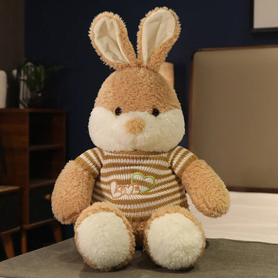 Jumbo Rabbit Plushie - 35-43" | 90-110 cm plush toy – – Brown – Image 9 | Plushie Produce