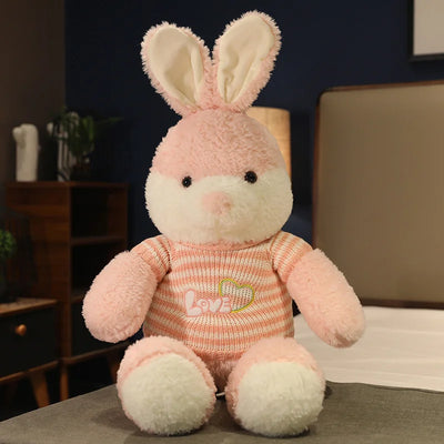 Jumbo Rabbit Plushie - 35-43" | 90-110 cm plush toy – – Pink – Image 7 | Plushie Produce