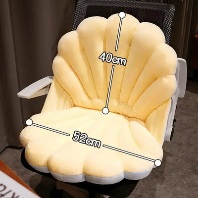 Jumbo Serene Clam Plushie, 16-60" | 40-150 cm plush toy – – – Image 6 | Plushie Produce