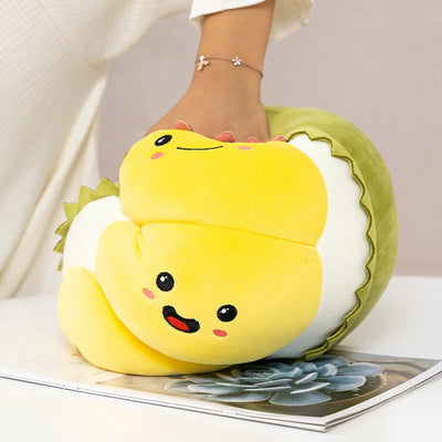 Jumbo Smiling Durian Plushie, 12-37" | 30-95 cm plush toy – – – Image 5 | Plushie Produce
