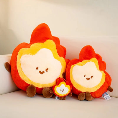 Kawaii Flame Plushie – Cute Stuffed Animal, Keychain, and Shoulder Bag plush toy – – – Image 3 | Plushie Produce