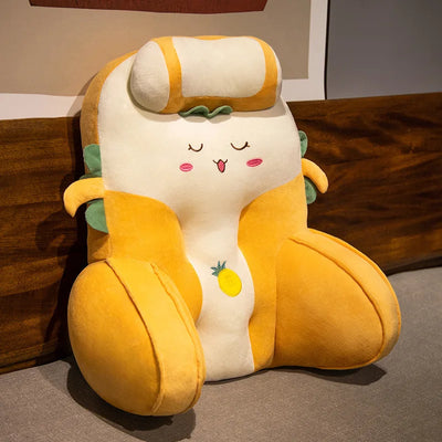 Kawaii Fruit Backrest Pillow – Cozy Support with a Juicy Twist! plush toy – – C – Image 12 | Plushie Produce