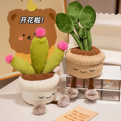Large Plush Potted House Plant, 5 Varieties, 12" | 30 cm plush toy – – – Image 4 | Plushie Produce