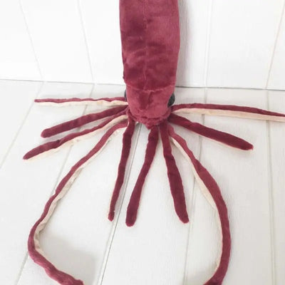 Lifelike Humboldt Squid Plush Toy, 2.6' | 78 cm plush toy – – – Image 4 | Plushie Produce