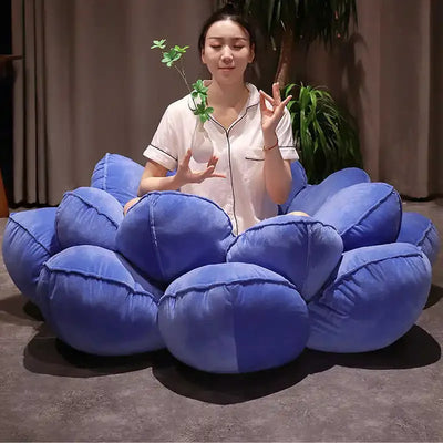 Lotus Blossom Plush Floor Cushion - Two Colors plush toy – – – Image 2 | Plushie Produce