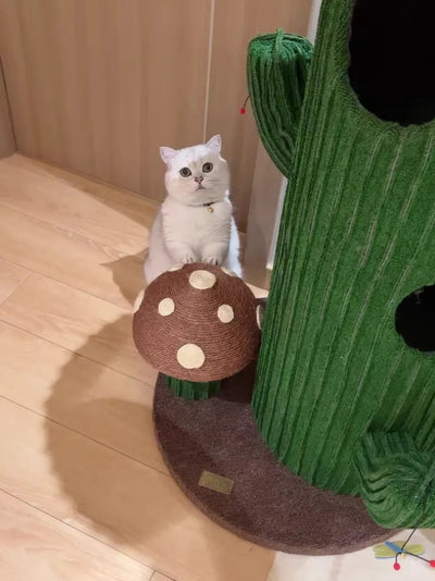 Luxury Cactus Cat Tree- Suitable for Multiple Cats plush toy – – – Image 9 | Plushie Produce