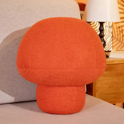 Mushroom Plushie Throw Pillow, Eight Colors, 12-20" | 30-50 cm plush toy – – Red – Image 15 | Plushie Produce