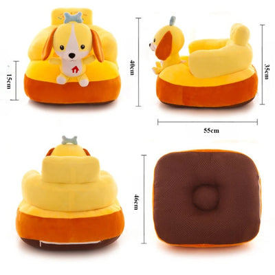 Plush Baby Support Seat - Three Animal Designs plush toy – – – Image 2 | Plushie Produce